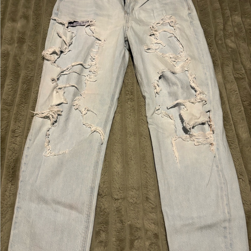 American Eagle Outfitters Light Blue Denim